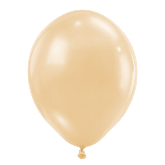 25 ballons de baudruche - Ø46 cm - Pastel Mat Nude