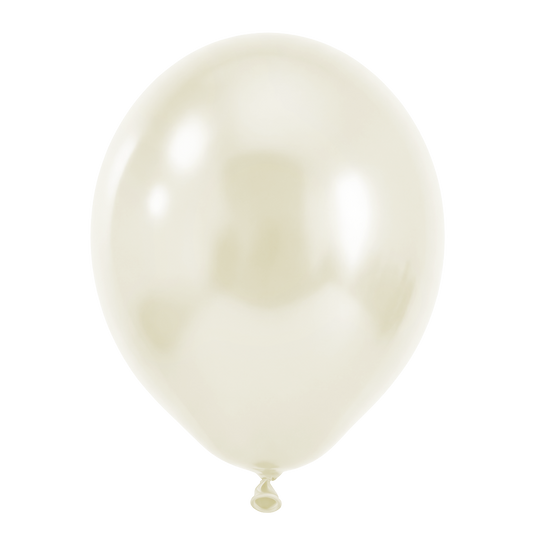 15 ballons - Ø46 cm - blanc cassé soyeux
