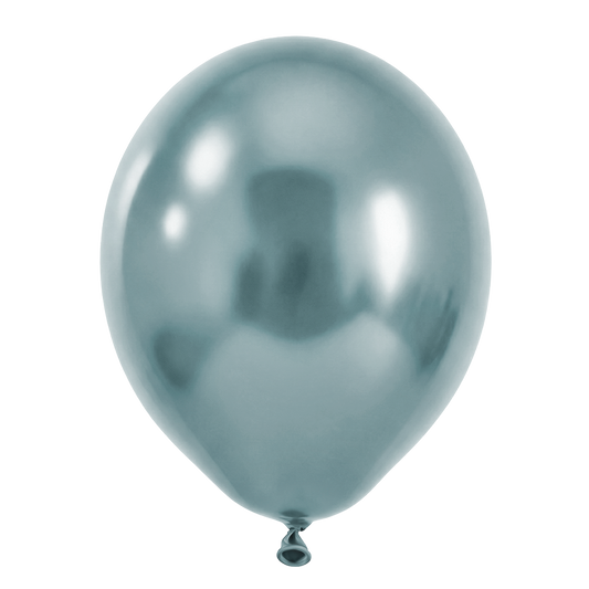 15 ballons - Ø46 cm - Silk Arctic Blue