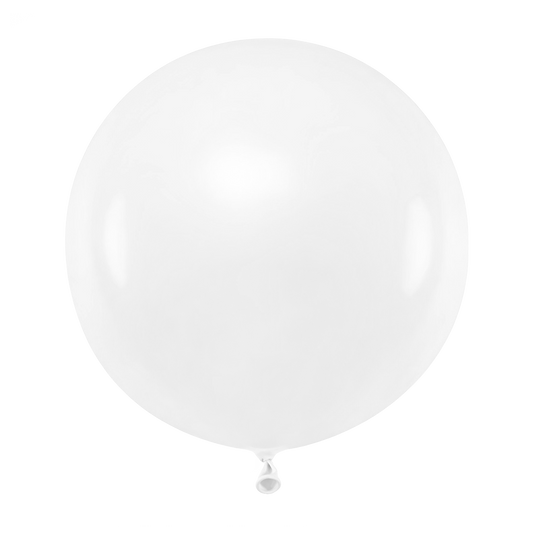 3 ballons – Ø 61 cm – Blanc
