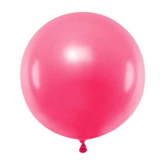 3 ballons de baudruche - Ø61 cm - Fuchsia