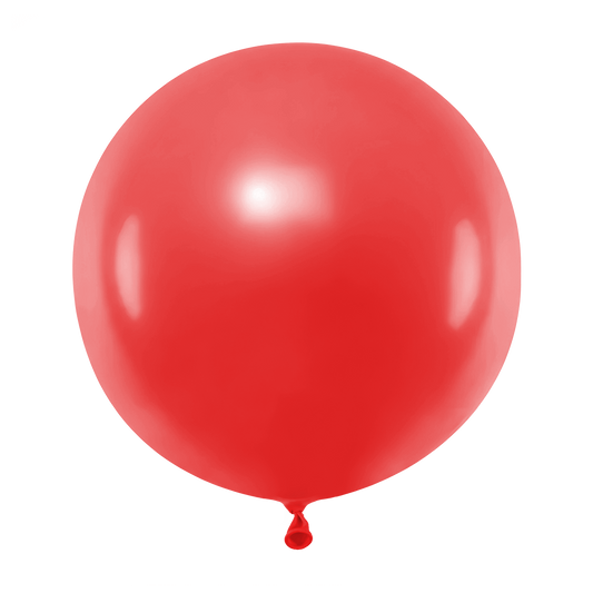 3 ballons - Ø61 cm - Rouge