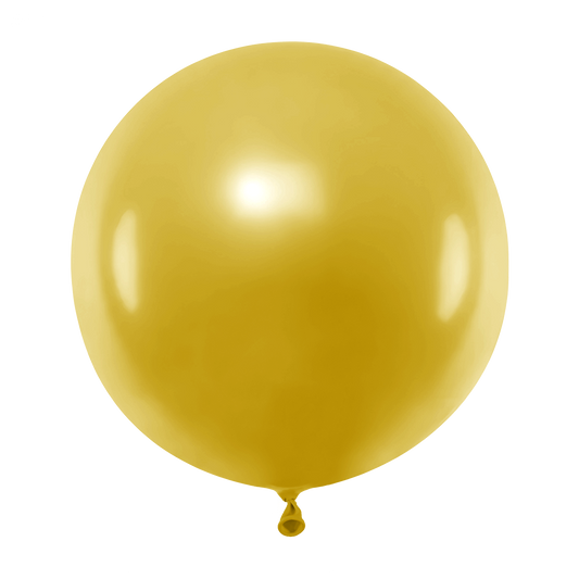 3 ballons de baudruche – Ø 61 cm – Moutarde