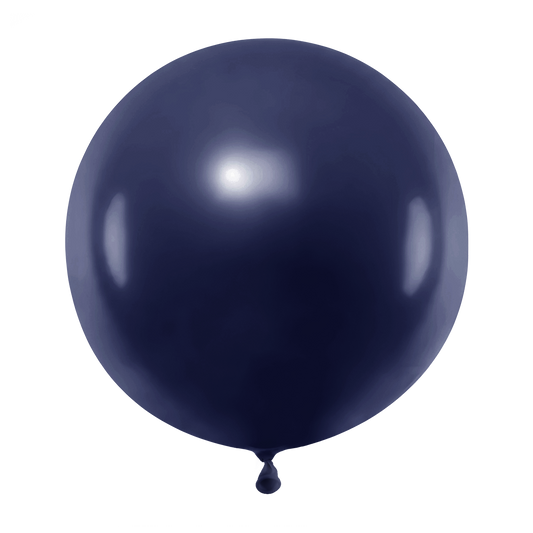 3 ballons - Ø61 cm - Bleu marine