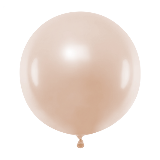 3 ballons - Ø61 cm - Rose poudré