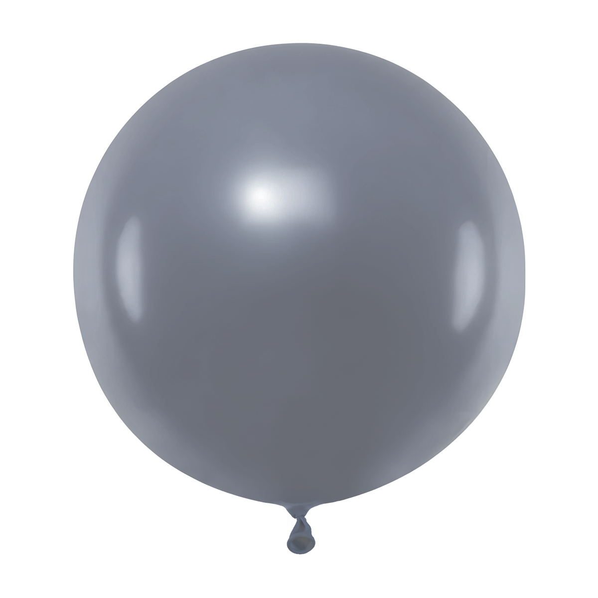 3 ballons de baudruche - Ø61 cm - Gris urbain