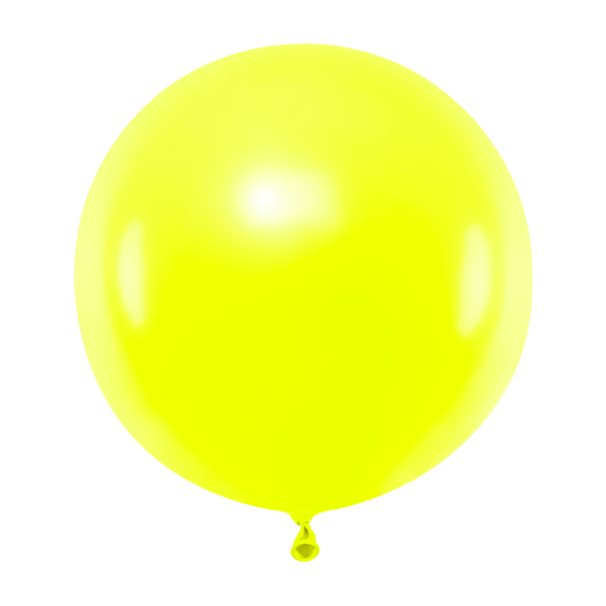 3 ballons - Ø61 cm - Jaune fluo