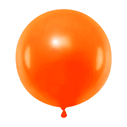 3 ballons - Ø61 cm - Orange néon