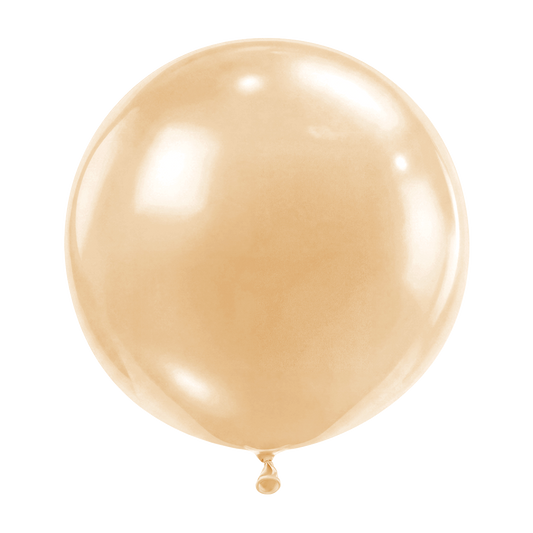 3 ballons - Ø61 cm - nude pastel mat