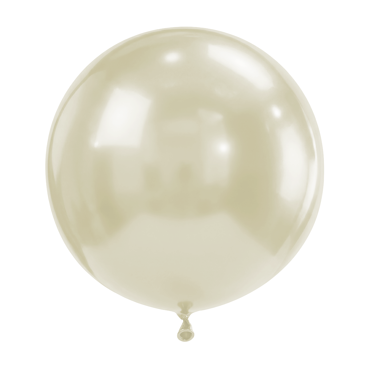 3 Ballons - Ø61 cm - blanc cassé nacré