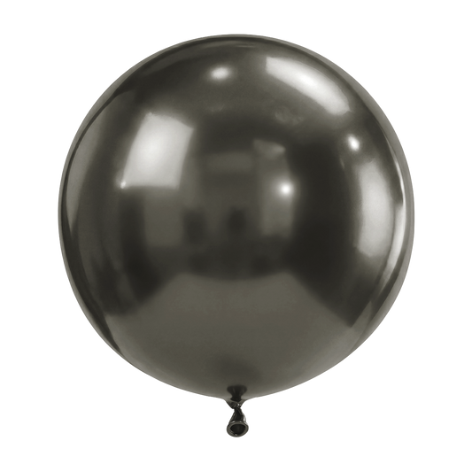 3 ballons - Ø61 cm - Gris Nuit Soie