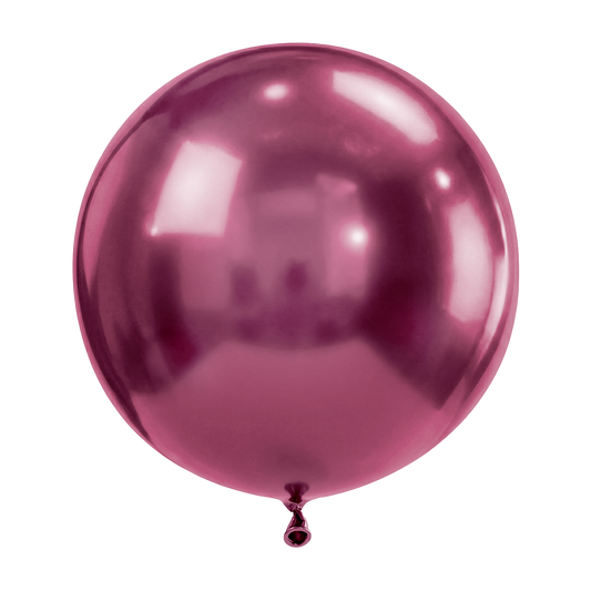 3 ballons - Ø61 cm - Réflex - Fuchsia