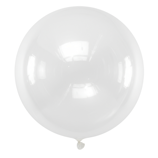 2 luchtballonnen - Ø91 cm - Kristalhelder