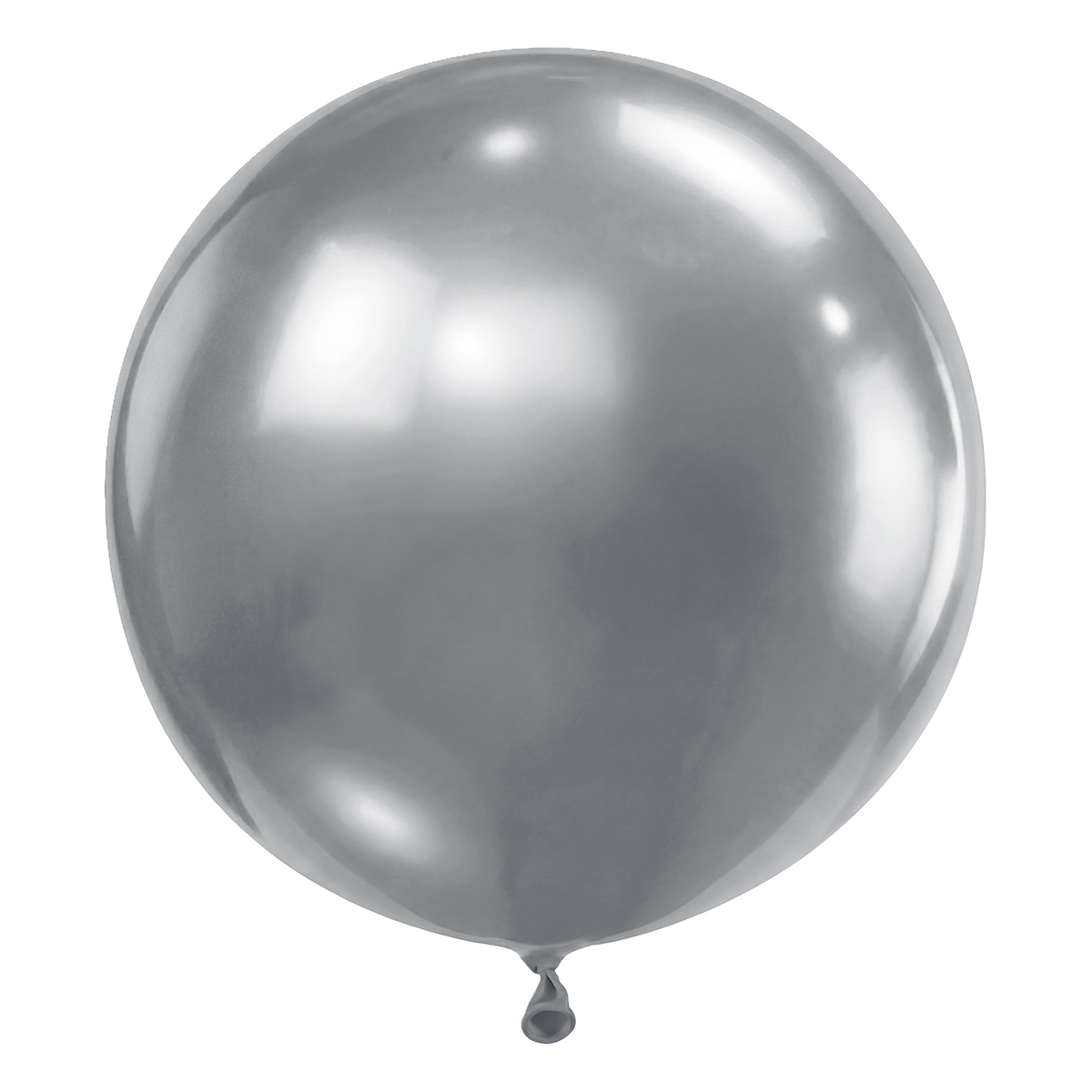 2 Ballonnen - Ø91 cm - Pearl Silver
