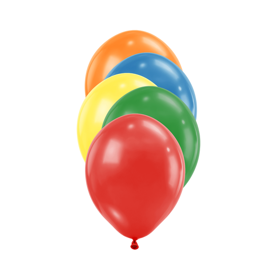 50 ballons de baudruche - Ø12 cm - Assortiment mode