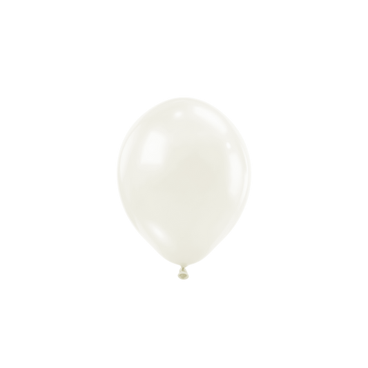 50 Ballons - Ø12 cm - Blanc Amande