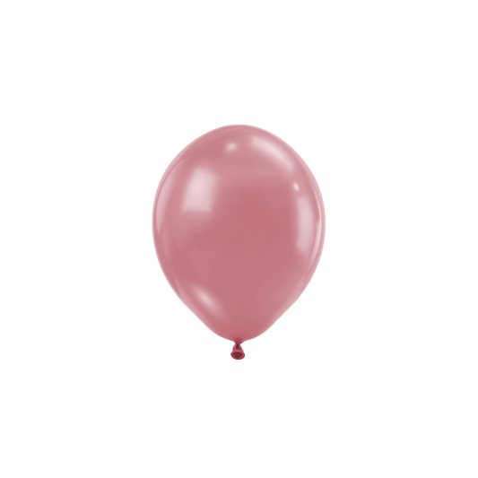 50 ballons - Ø12 cm - Bois de rose