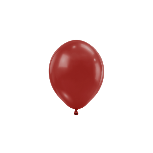 50 ballons de baudruche - Ø12 cm - Rouge impérial