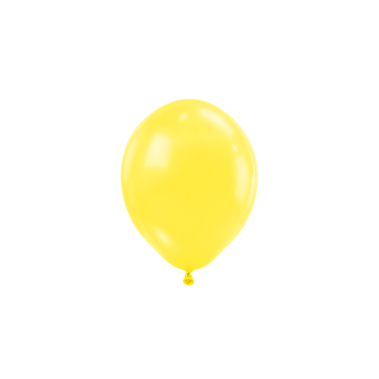 50 ballons - Ø 12 cm - Jaune