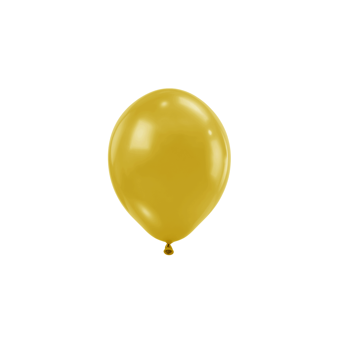 50 ballons de baudruche - Ø12 cm - Moutarde