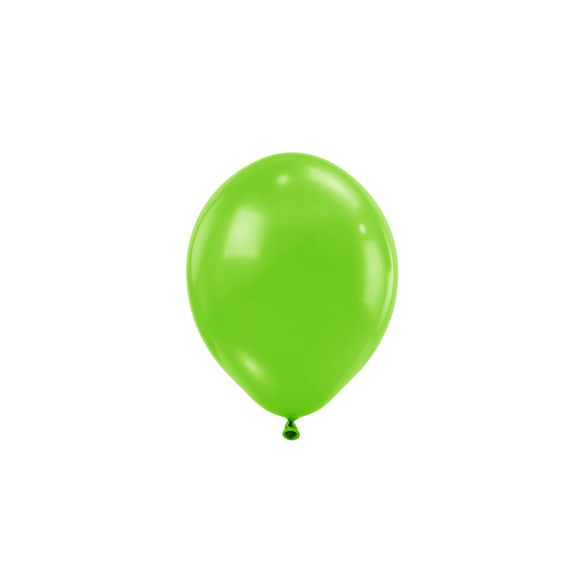 50 ballons de baudruche - Ø12 cm - Vert Citron