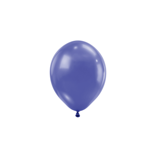 50 ballons de baudruche - Ø12 cm - bleu pervenche