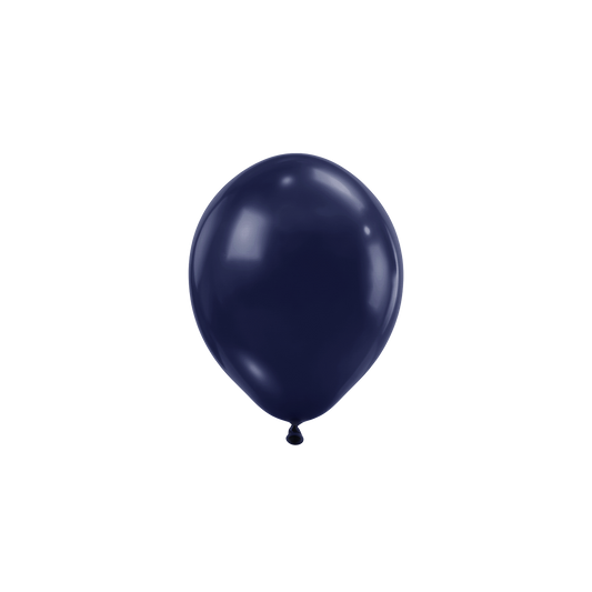 50 ballons - Ø12 cm - Bleu Marine