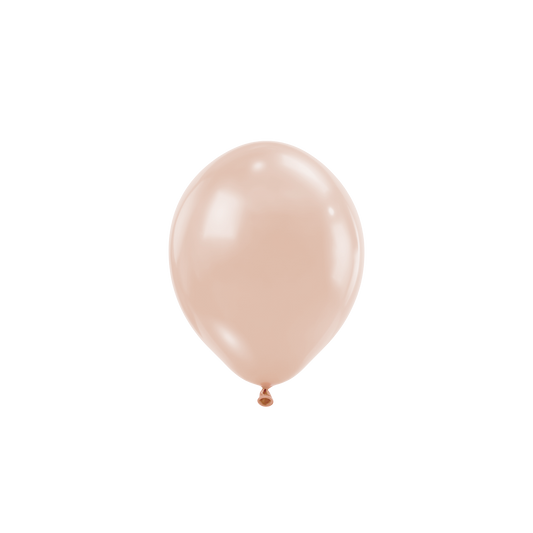 50 Ballons de baudruche - Ø12 cm - Blush Crémeux
