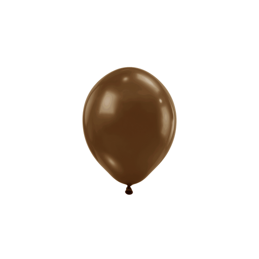 50 ballons - Ø12 cm - Coffee