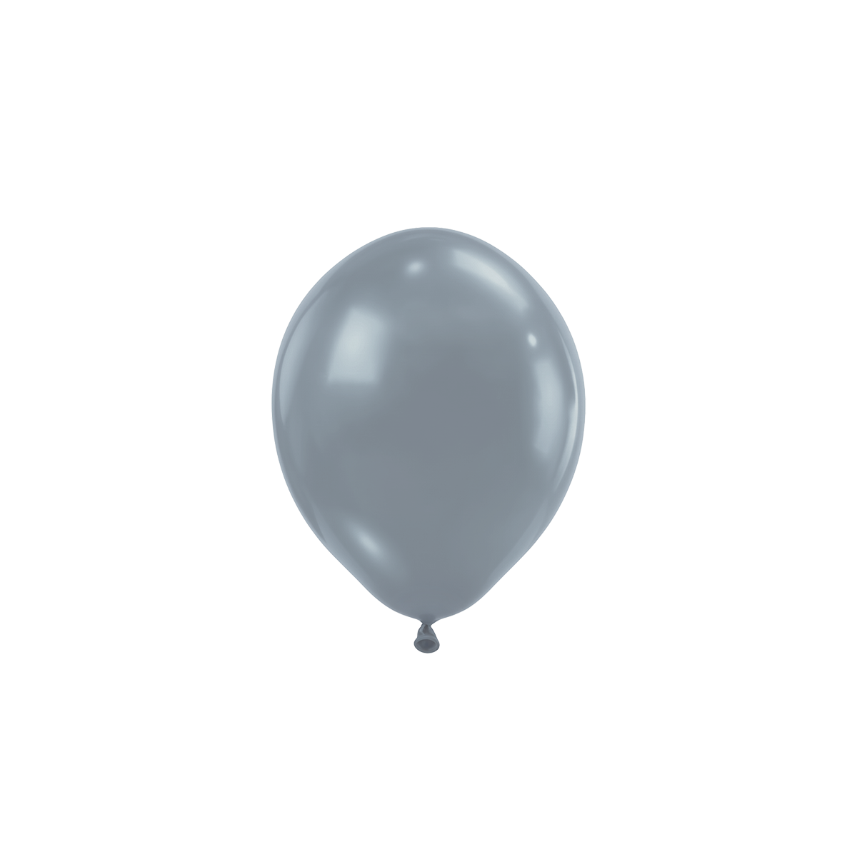 50 ballons - Ø12 cm - Gris urbain