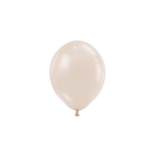 50 Ballons - Ø 12 cm - Crème Pastel Crépuscule