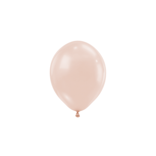 50 ballons - Ø12 cm - Rose crépuscule pastel