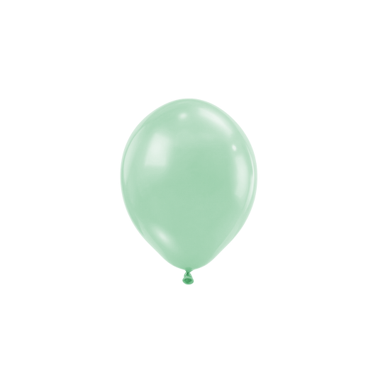 50 ballons - Ø12 cm - Vert Thé Crépuscule Pastel