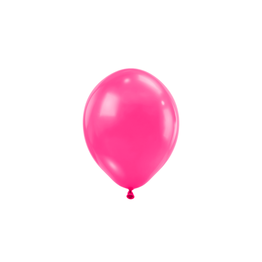 50 ballons de baudruche - Ø12 cm - Fuchsia néon