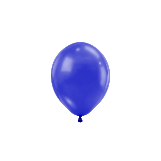 50 ballons - Ø12 cm - Bleu néon