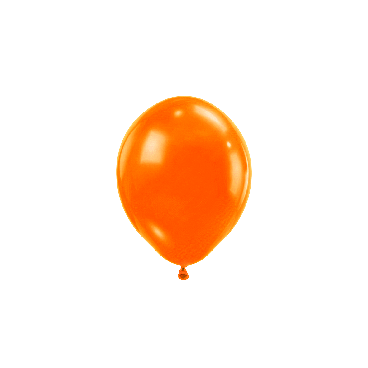 50 Ballons - Ø 12 cm - Orange Néon