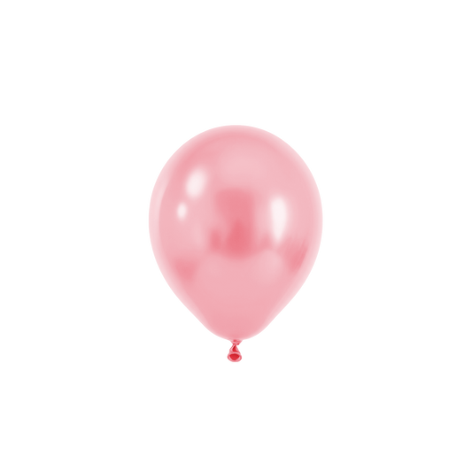 50 ballons de baudruche - Ø 12 cm - Rose nacré