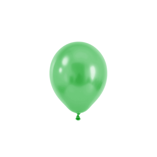 50 ballons - Ø 12 cm - vert nacré