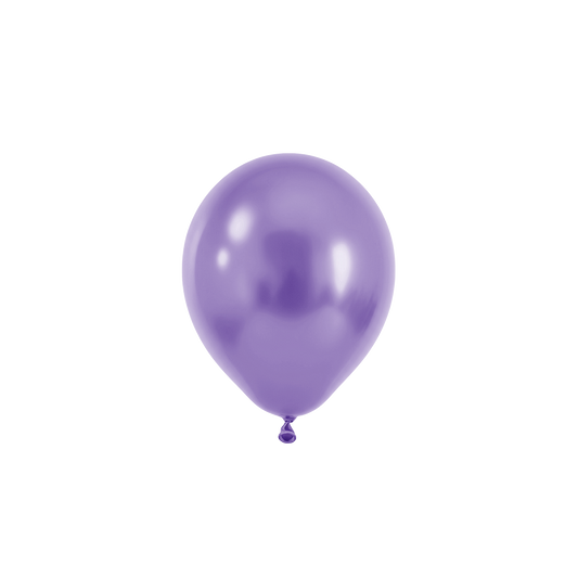 50 ballons - Ø 12 cm - Lilas nacré
