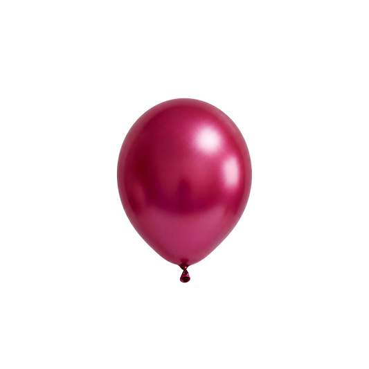 50 ballons de baudruche - Ø12 cm - Fuchsia métallisé