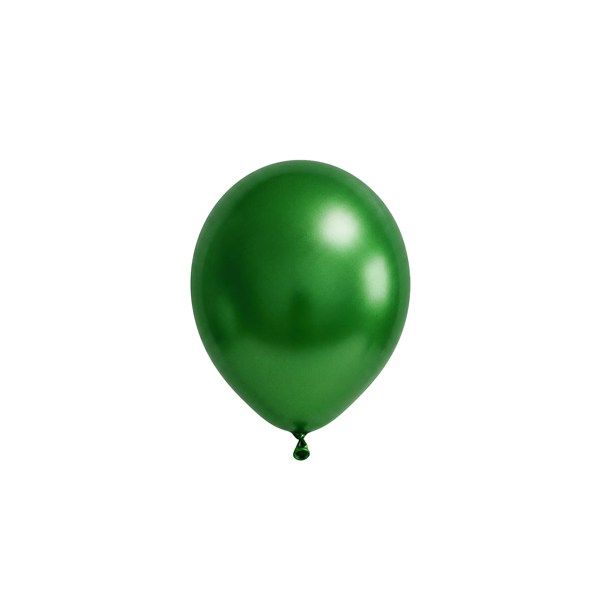 50 ballonnen - Ø12 cm - Metallic Groen