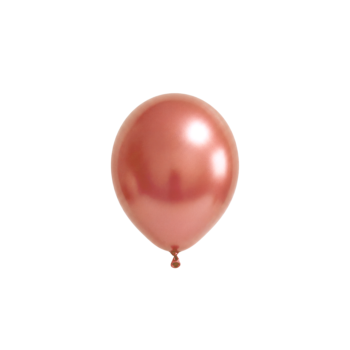 50 ballons de baudruche - Ø 12 cm - or rose métallisé