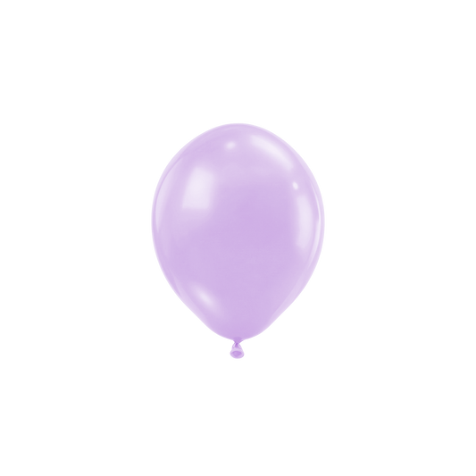 50 ballons de baudruche - Ø12 cm - lilas mat pastel