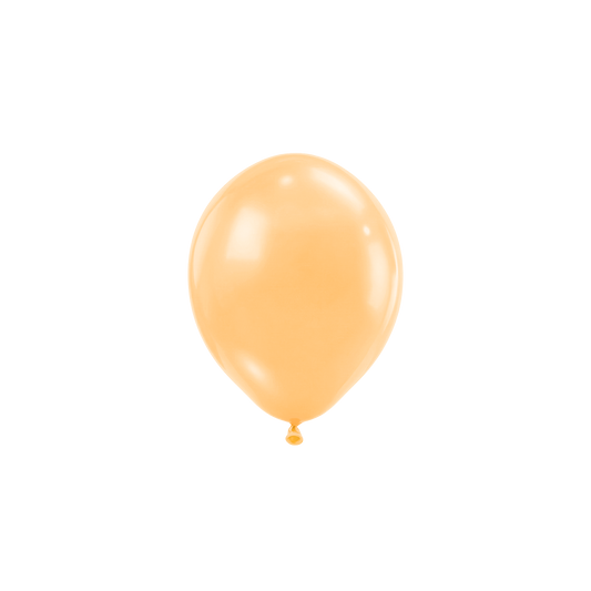 50 ballons - Ø12 cm - Pastel Mat Pêche Malibu