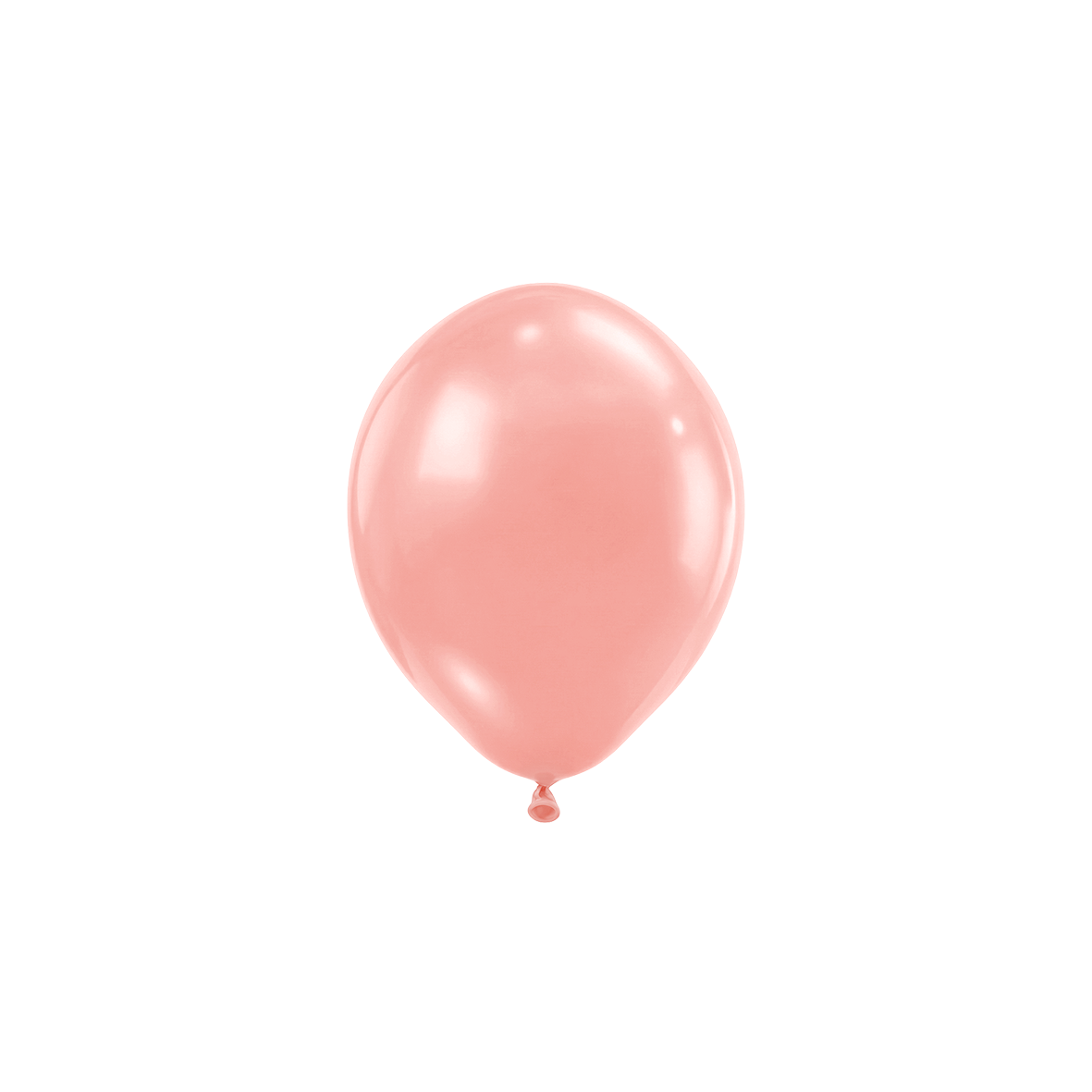 50 ballons - Ø 12 cm - mat pastel melon