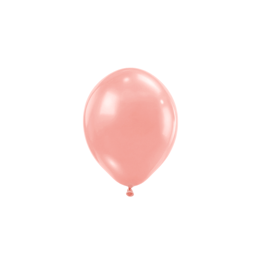 50 ballons - Ø 12 cm - mat pastel melon