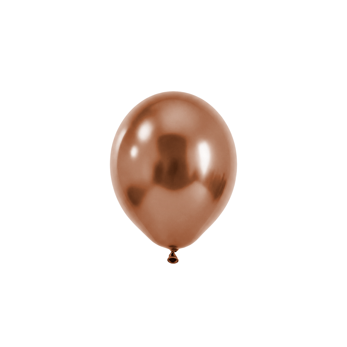50 ballons de baudruche - Ø 12 cm - Reflex - Or rose