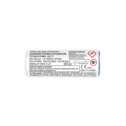 5 Bombes fumigènes - Blanc