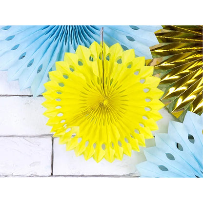 3 rosaces décoratives - Jaune