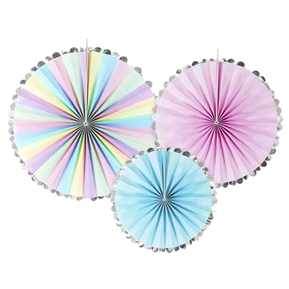 3 Rosettes décoratives - Licorne